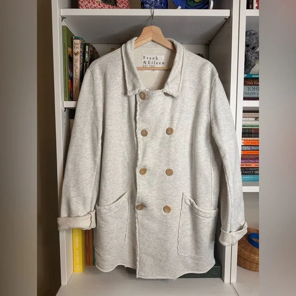 Frank & Eileen Belfast Sweatshirt Peacoat. Size M - Picture 9 of 12